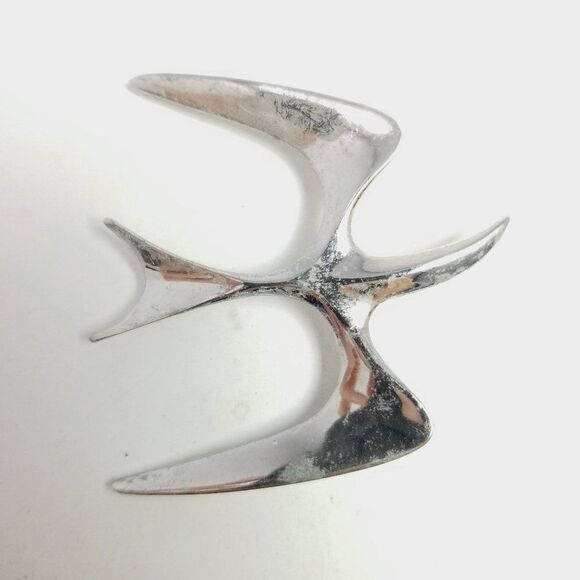 Vintage Sarah Coventry Style Bird Brooch, Silver Tone, Mid Century Style Pin - Picture 7 of 7